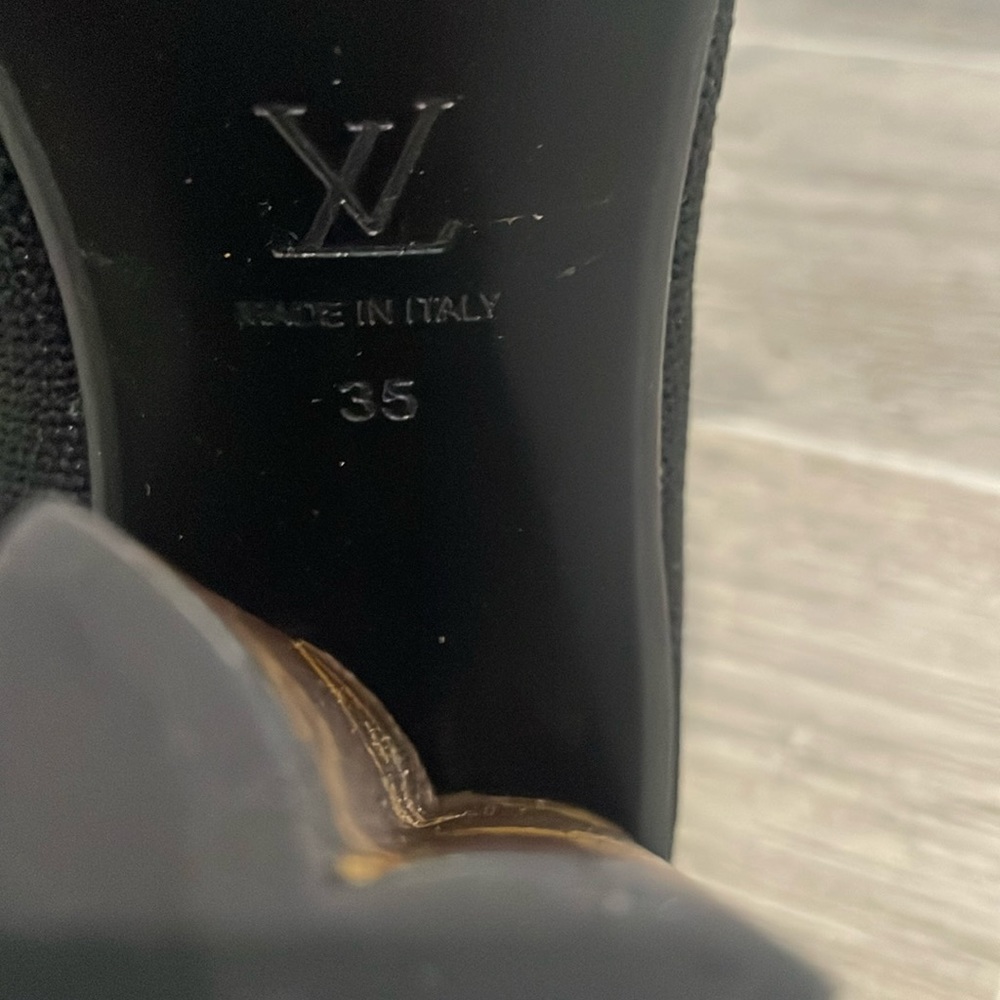 🖤NWOB🖤Authentic LOUIS VUITTON SOCK BOOTS. Size:IT35/US5 - Picture 5 of 6